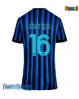 Inter Milan Davide Frattesi #16 Tricou Fotbal Replică 2025-26 Femei Acasa